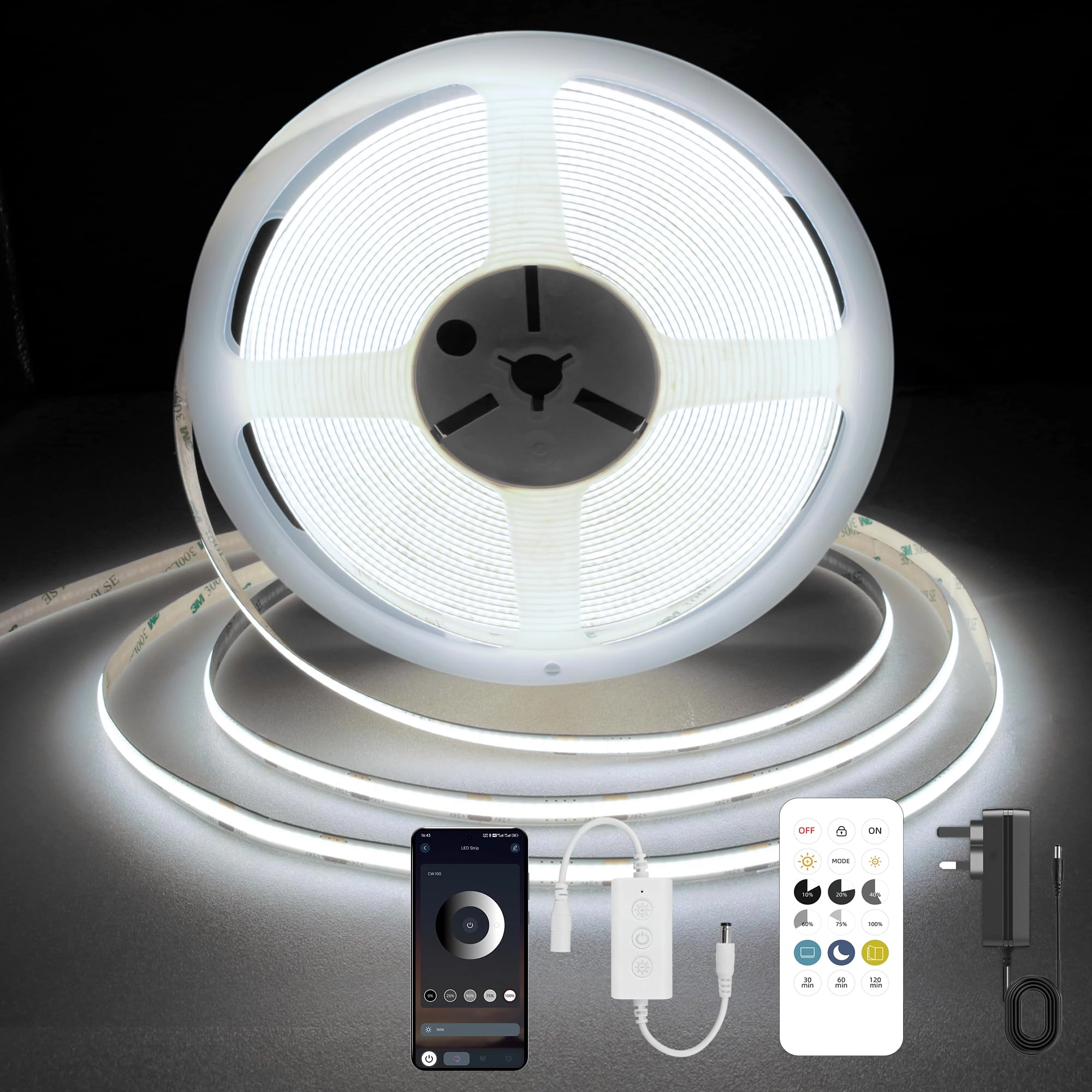 COB LED Strip - 10M
