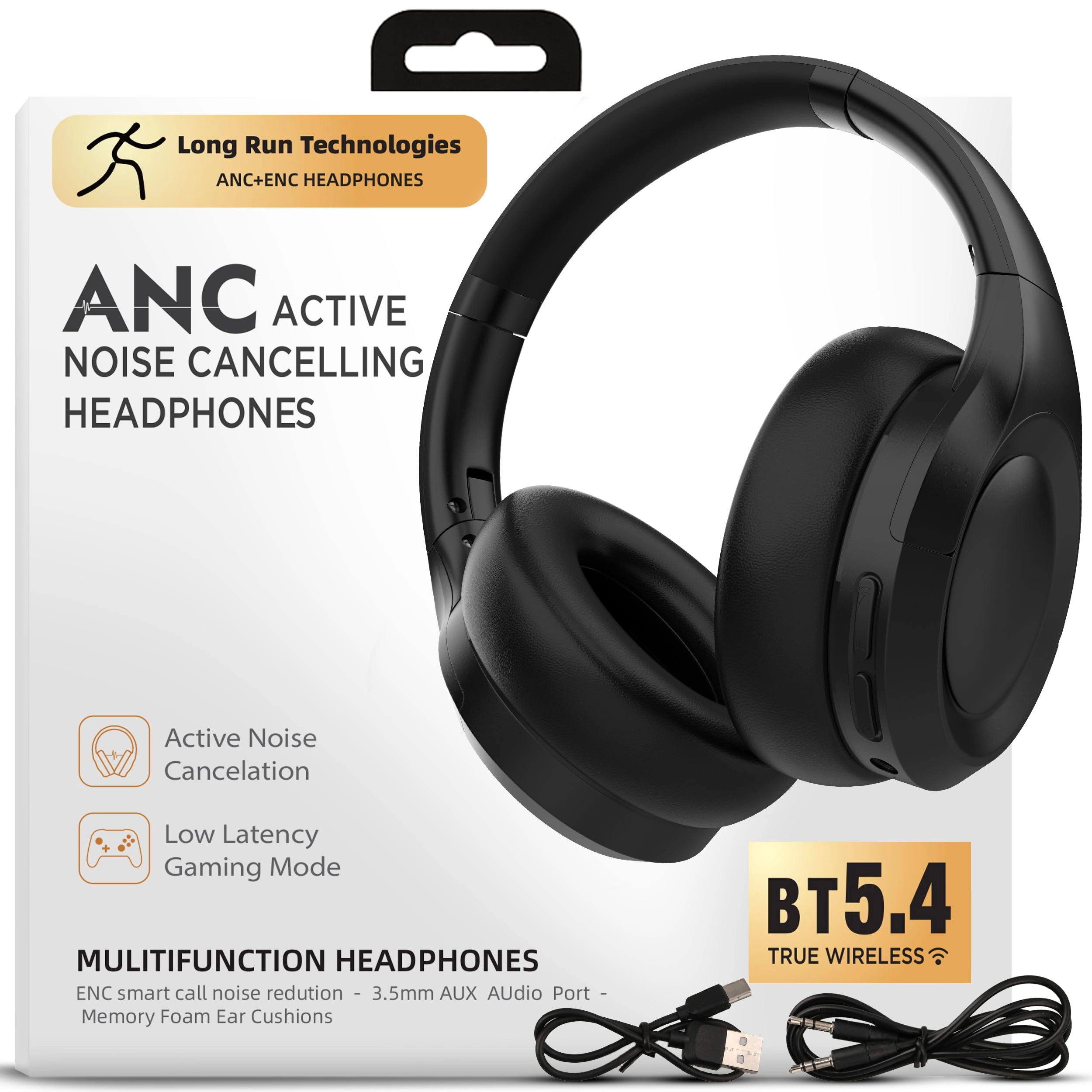 Long Run Technologies ANC1 Wireless Headphone