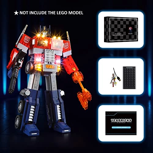 LED Light Kit for LEGO 10302 Optimus Prime