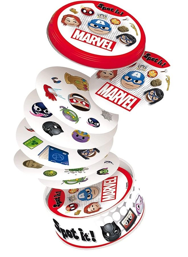 Spot It!: Marvel Emojis - Card Game