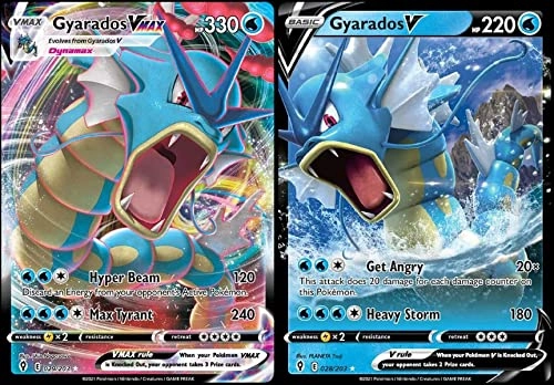 Gyarados V - 028/203 + Gyarados Vmax - 029/203 - 2pcs