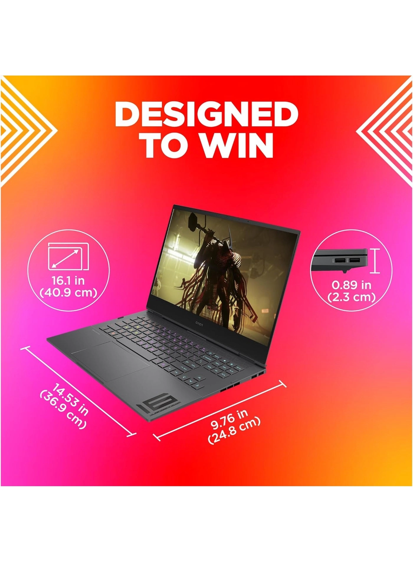 OMEN HS159 - 16.1'' i9-13900HX 64GB DDR5 2TB SSD