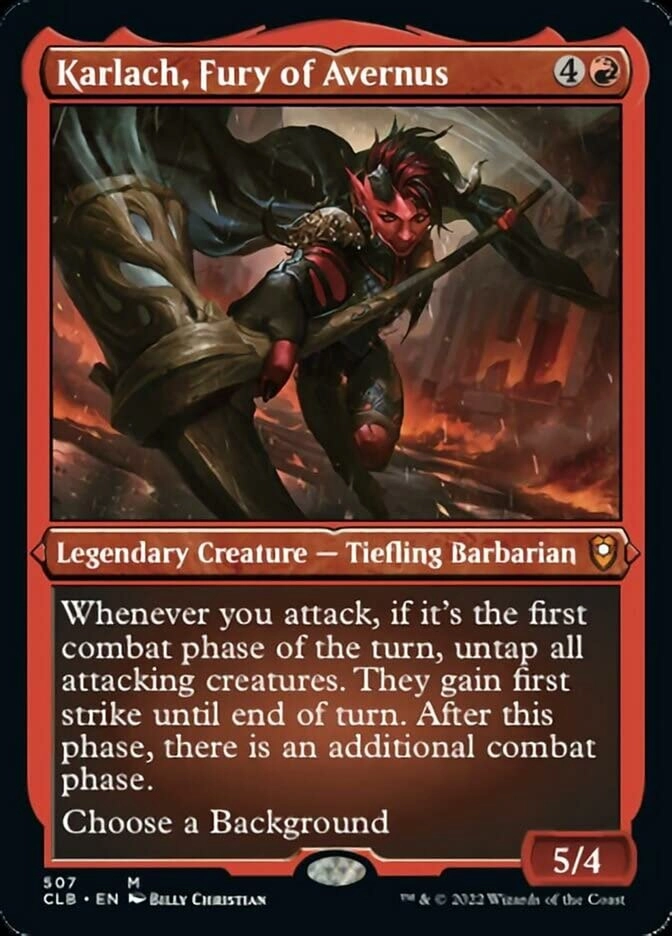 Magic: the Gathering Karlach, Fury of Avernus (507)