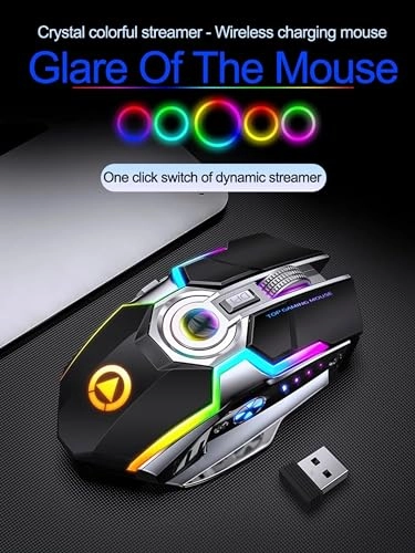 Gaming RGB Breathing Light Mouse - USB