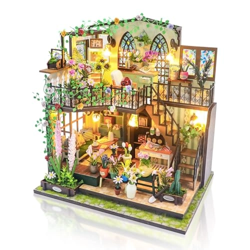 DIY Miniature House Dollhouse - Greenhouse