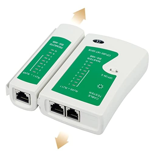 Portable professional network cable tester - RJ45 RJ11 RJ12 CAT5 U