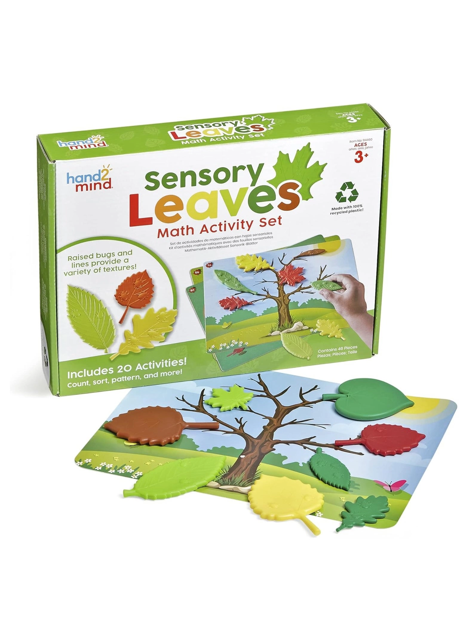 Learning Resources Sensory Leaves Math Activity Set - 3+ Years 46 piece(s)