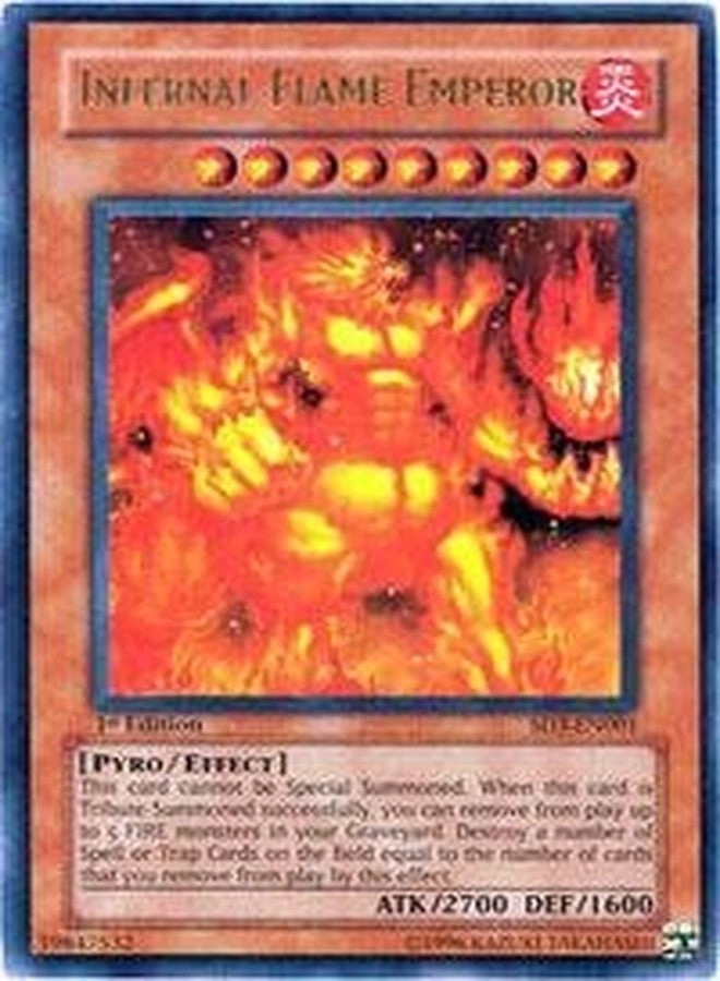 Infernal Flame Emperor - Ultra Rare Blaze of Destruction Structure Deck