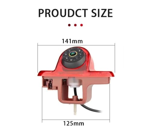 AHD 1080P Brake Light Reverse Camera - Night vision