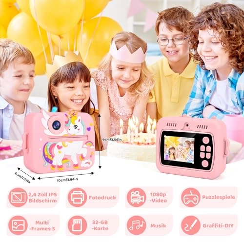Kinderkamera im Smartphone - 2.4 Inch 32GB 1080P HD