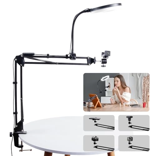 Overhead Phone Mount - Ring Light Flexible Arm