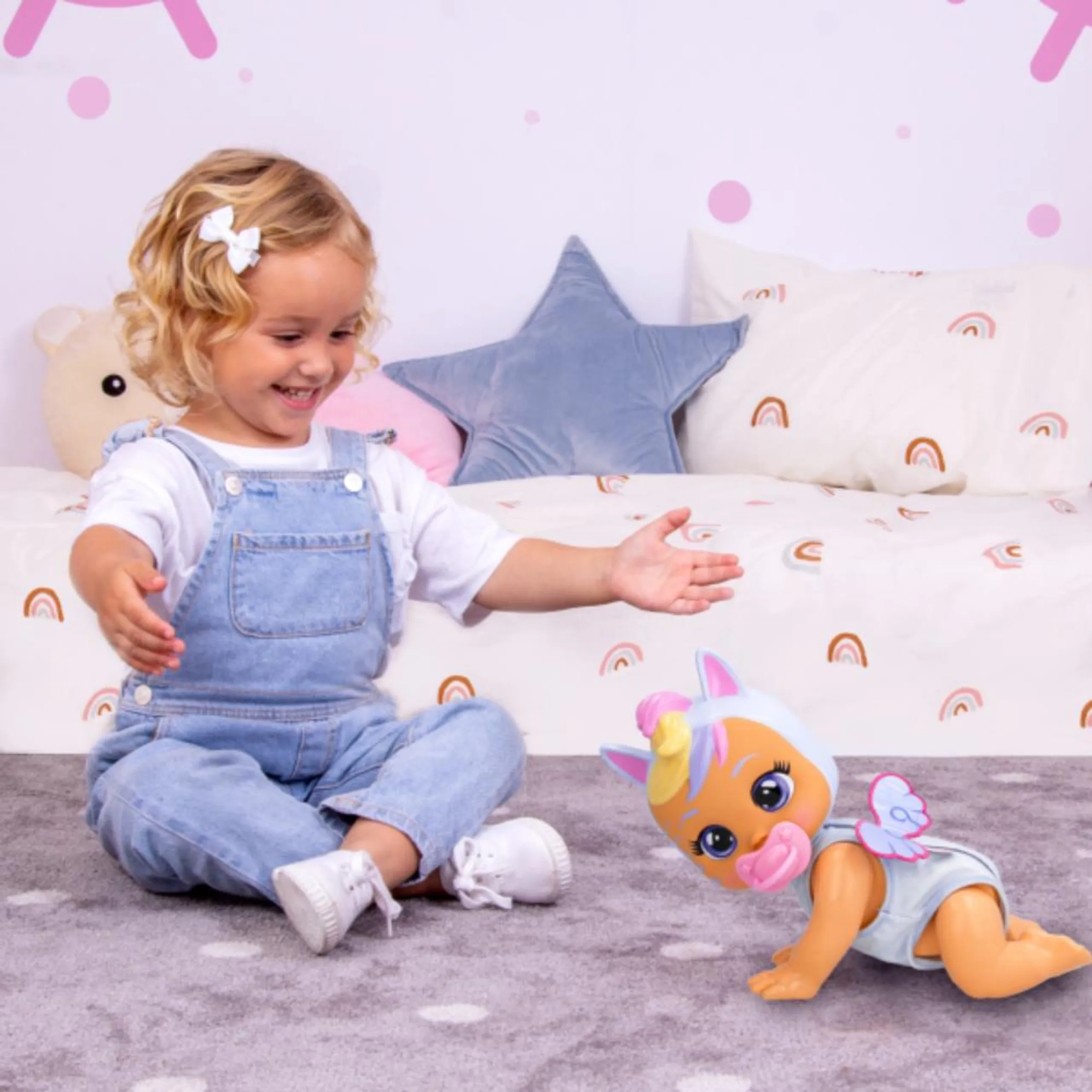 Jenna Crawling Doll - Interactive 35 Sounds Ages 18 months+