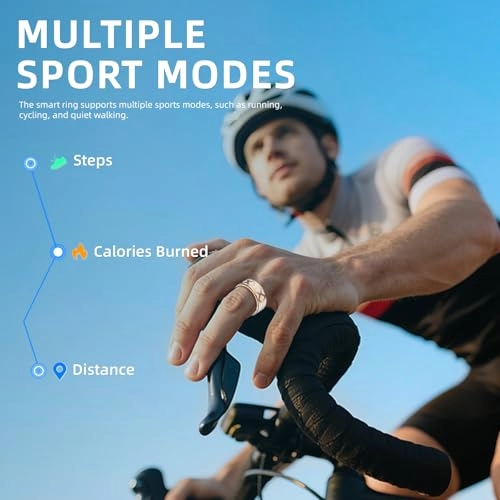 Smart Ring - Health & Fitness Heart Rate 10 ATM