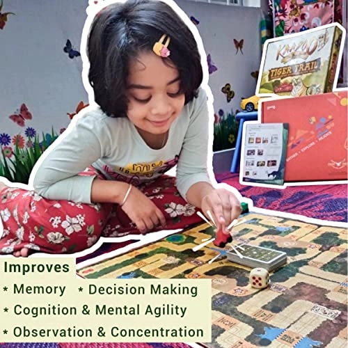 Tiger Trail: Central India Edition - Board Game