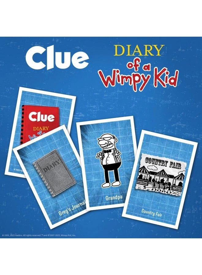 CLUE: Diary of a Wimpy Kid