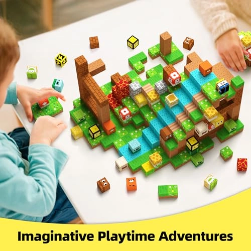 Magnetic Building Blocks - Adventures of the Lumberjack 100pcs