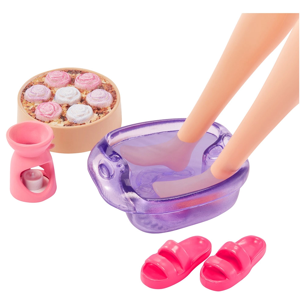 Barbie Wellness Doll Playset - Blonde Spa Day Ages 3+