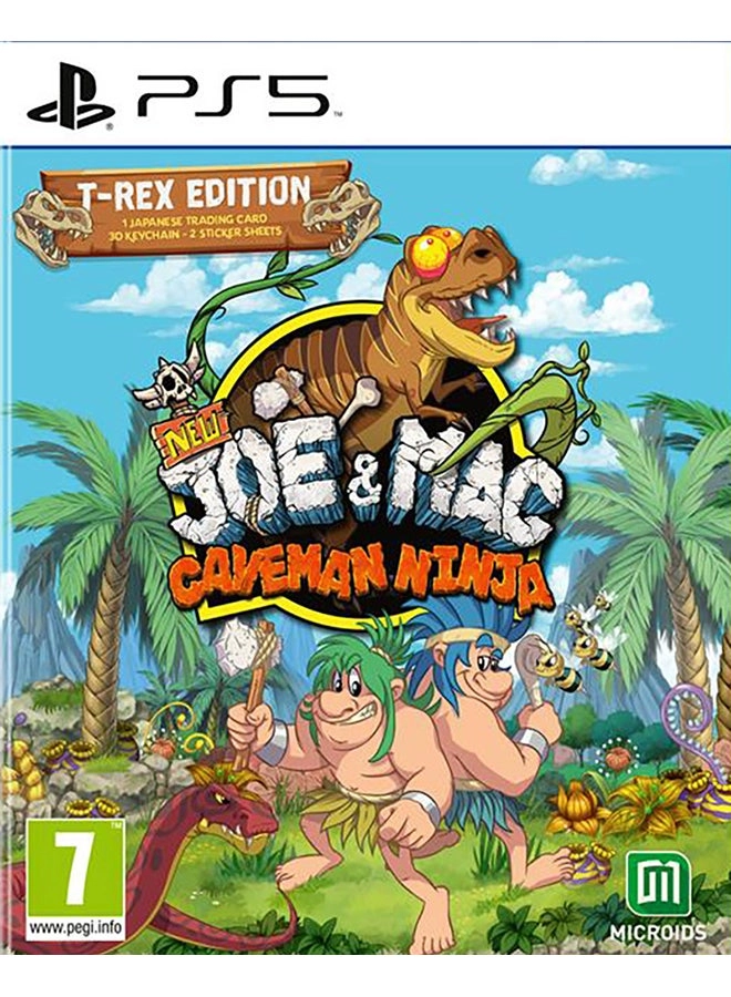 Microids Joe & Mac : Caveman Ninja T-Rex Edition - PlayStation 5