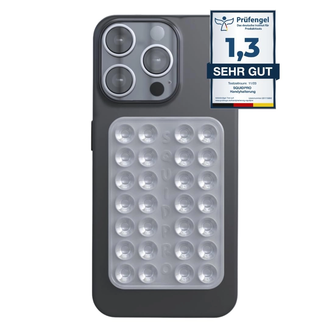 SQUIDPRO Silicone Suction Cup Mobile Phone Holder