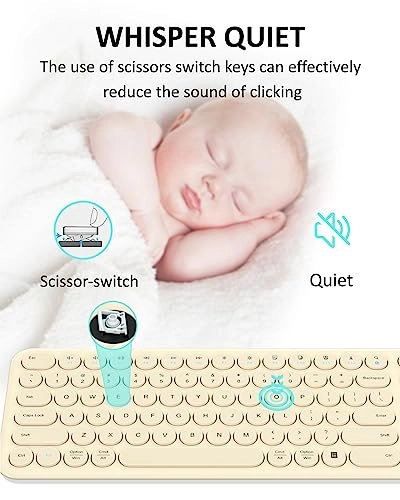 Wireless Bluetooth Keyboard - QWERTY Bluetooth