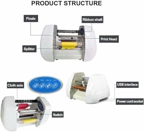 High-Speed Digital Printer - 120m/hour USB 104 mm