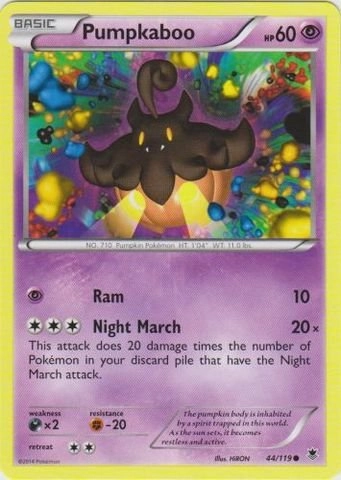 Pokmon Pumpkaboo (44/119) - XY Phantom Forces
