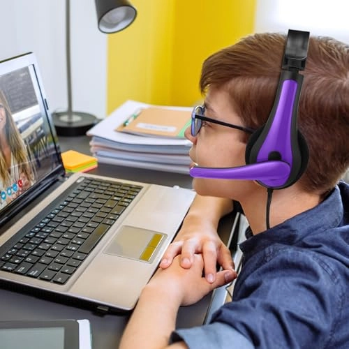 20 Pack Bulk Classroom Headphones Wired Headphone