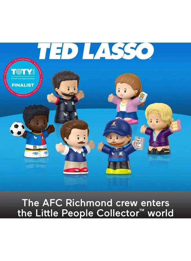 Ted Lasso Special Edition Set - Ted Lasso Rebecca Welton Keeley Jones Coach Beard Roy Kent Sam Obisanya 6 Figures