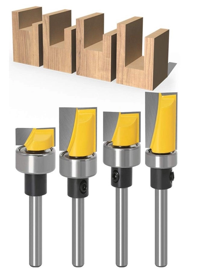 Router Bit Set - 1/4 Inch 4Pcs
