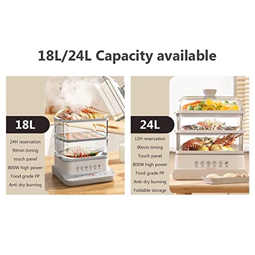 3 Tier Food Steamer - 18L/24L