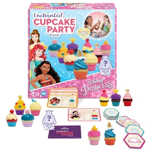 Disney Princess Enchanted Cupcake Party Game - English 3 years and up 40