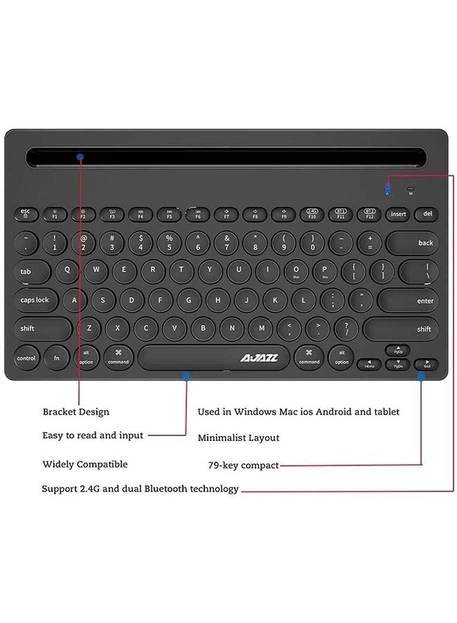 320i - 79-key Wireless
