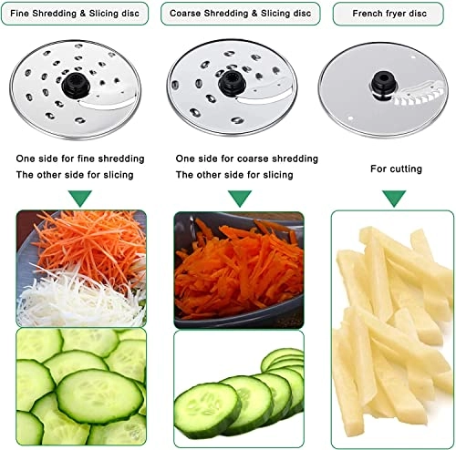 11-in-1 Food Processor and Blender - 3.2L 1100W