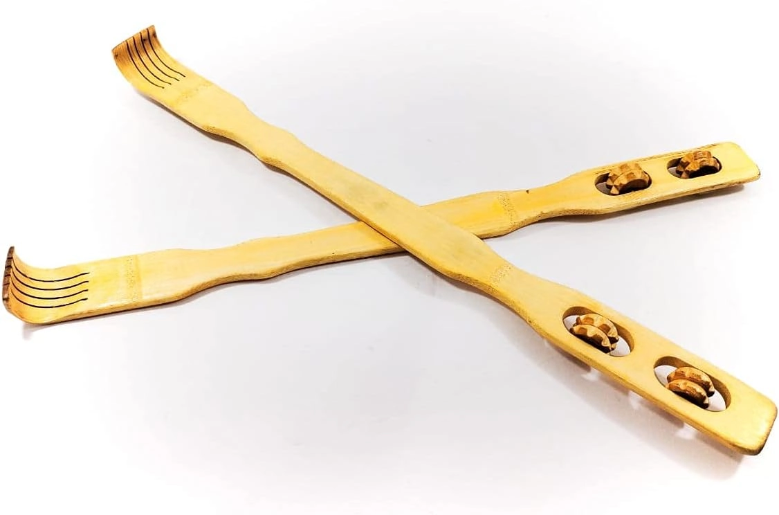 Handheld Stress Relief Head Massager Tool - Portable Manual Back Scalp Body