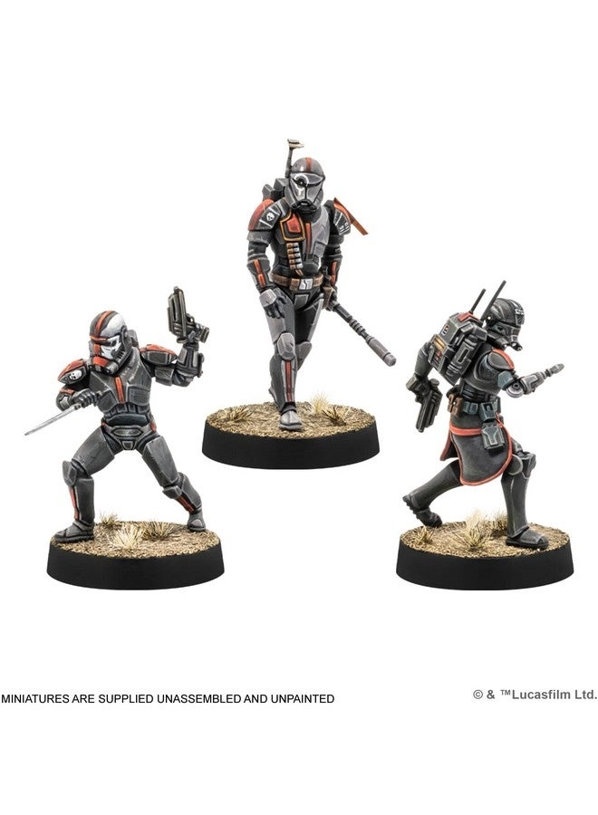 Star Wars: Legion Bad Batch Expansion - Clone Force 99 Miniatures Pack