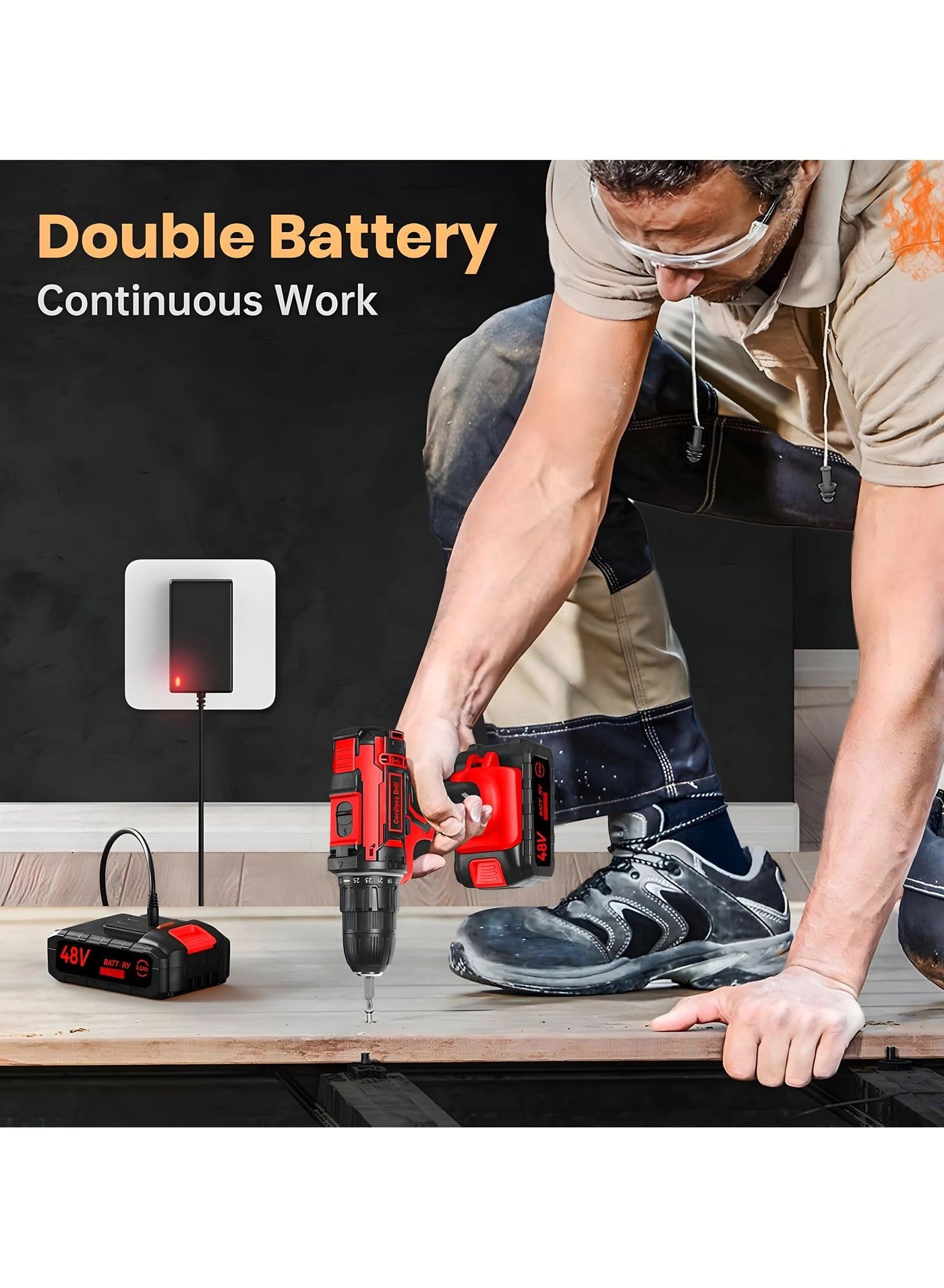 Cordless Drill - 2.0Ah