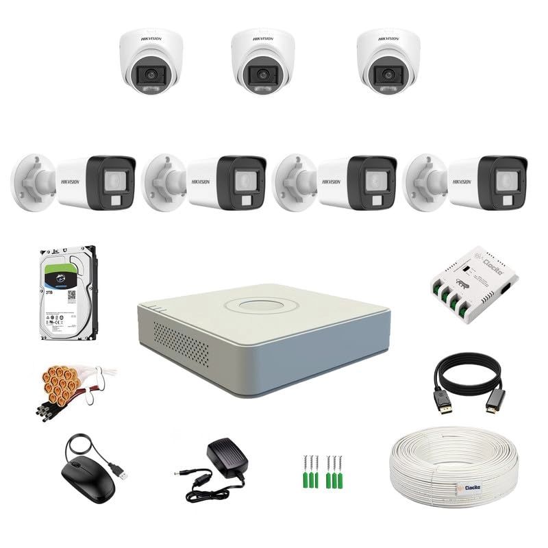 Prama Hikvision India Pvt.Ltd 3K/5MP DLM 8CH - 2TB