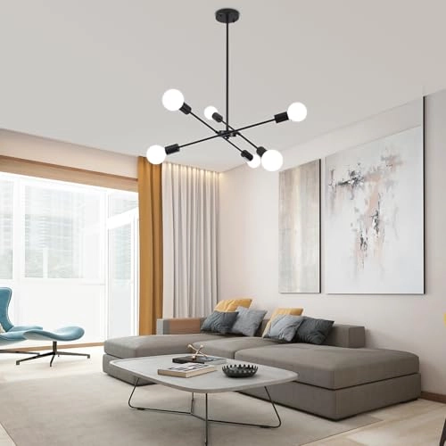 Modern Living Room Chandelier - Dimmable