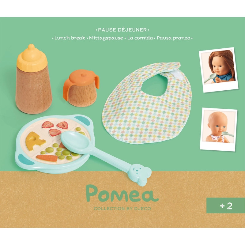 DJECO Pomea - Lunch Time Set 28-34 cm