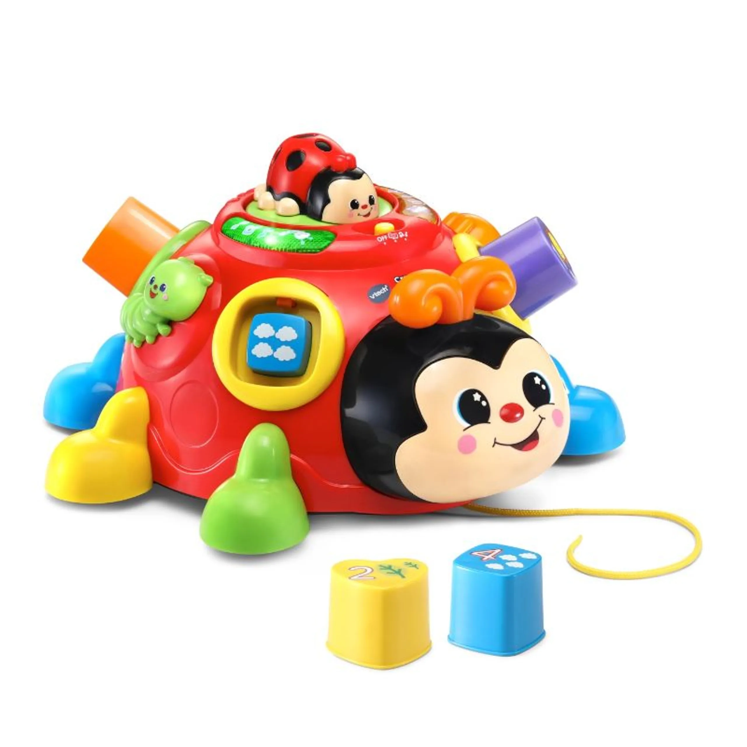 VTech Crazy Legs Learning Bug - Pull Along Shape Sorter