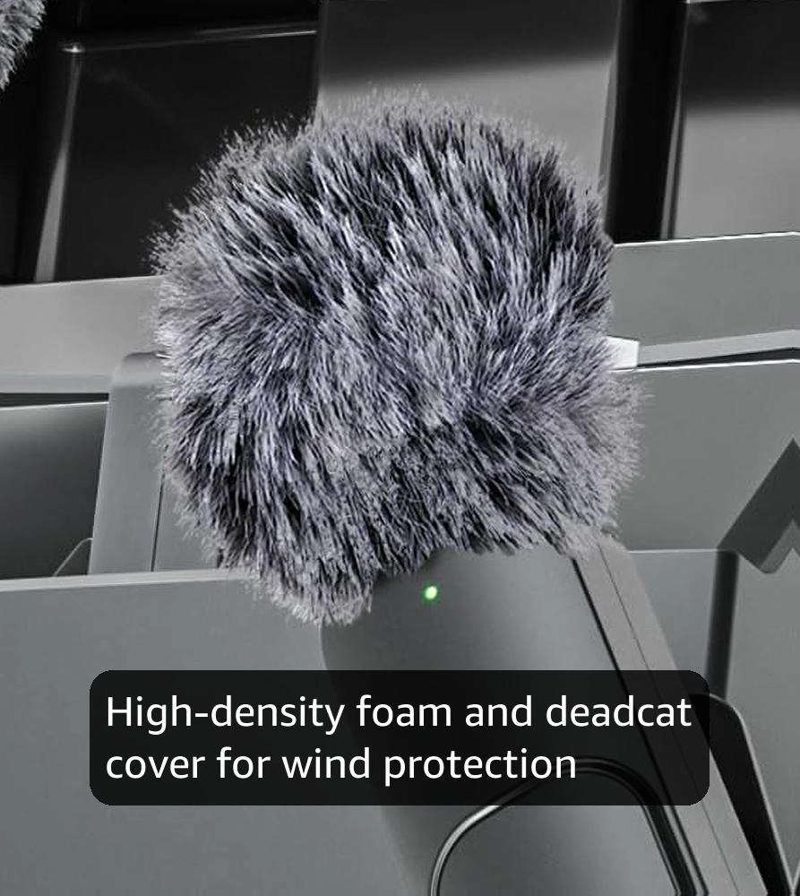 mini-mic-pro Wireless+Lightning+USB Microphone 2 Pack