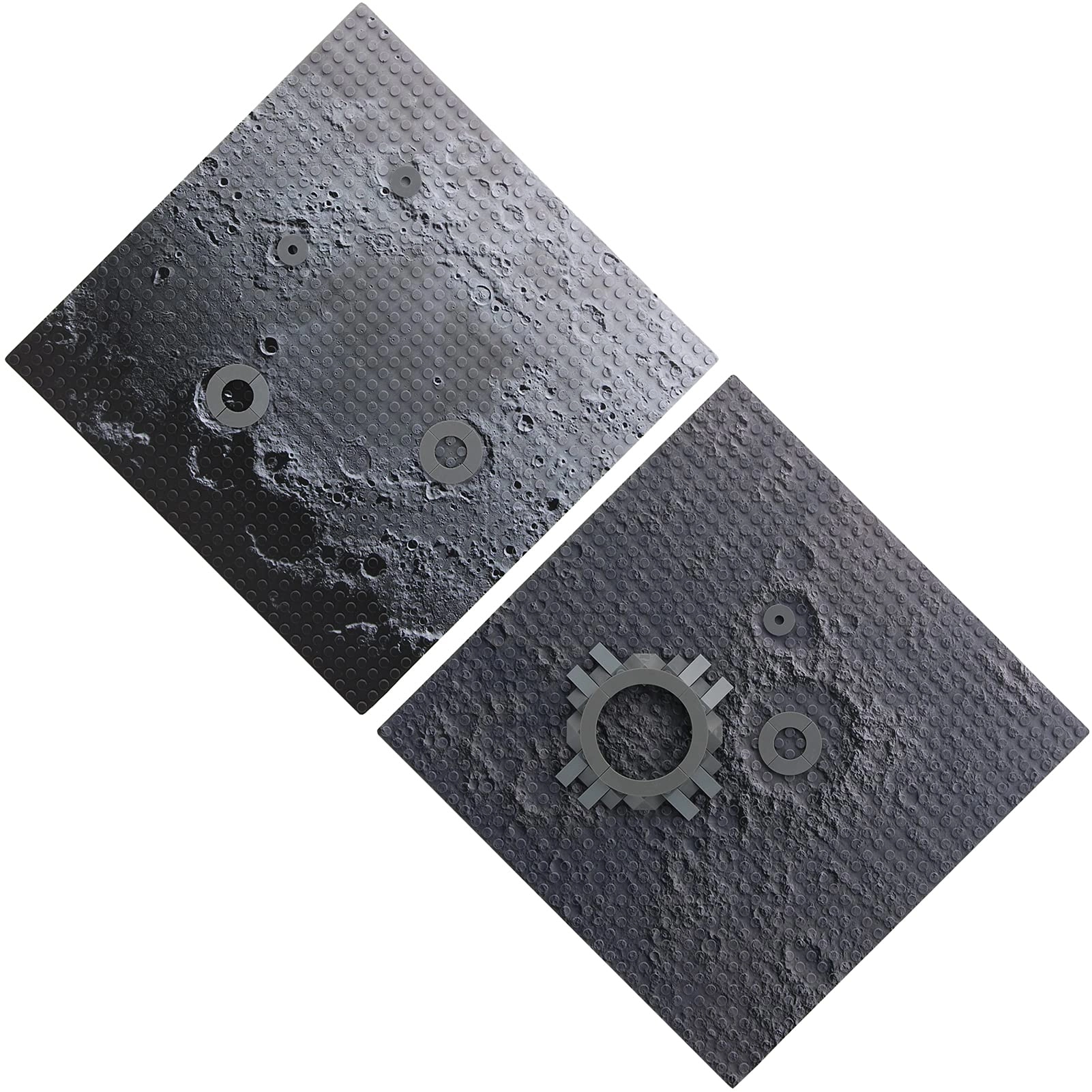 Moon Baseplate - 2pcs Space