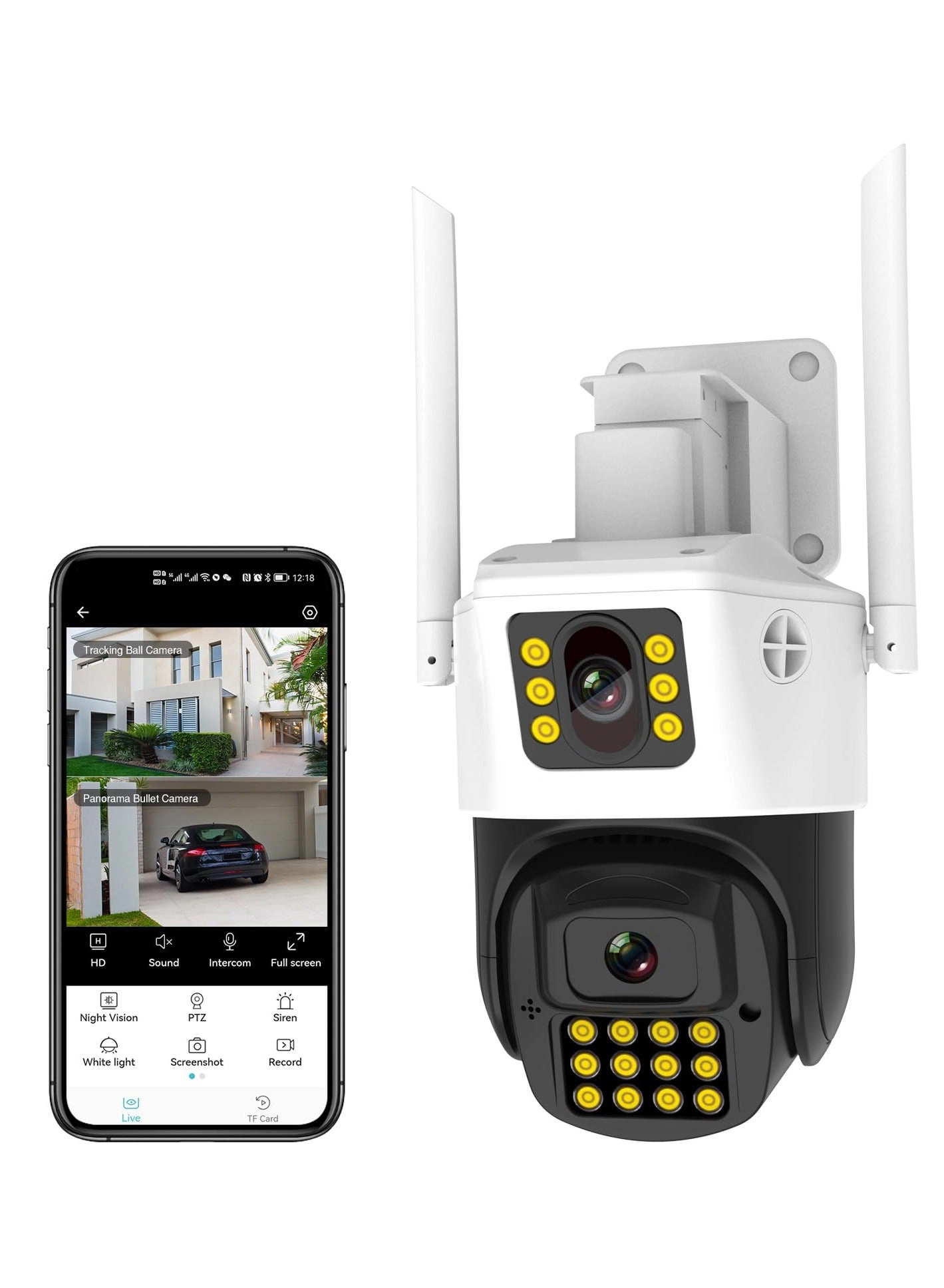 Outdoor Security Camera 1080P