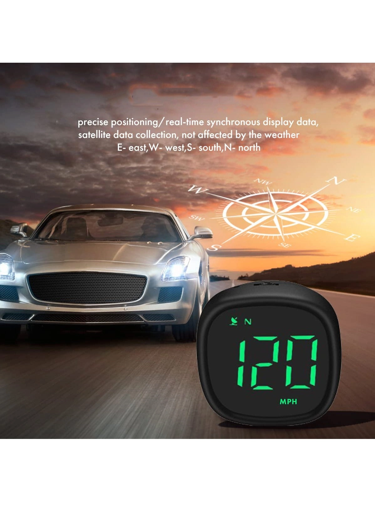 HUD Digital Speedometer