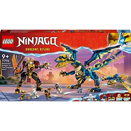 NINJAGO Elemental Dragon vs. The Empress Mech (71796) - Dragons Rising Series