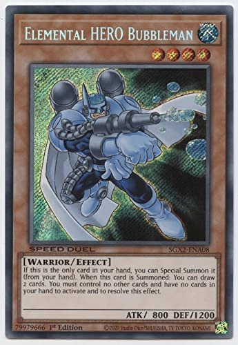 Elemental Hero Bubbleman SGX2-ENA08 - 1st Edition