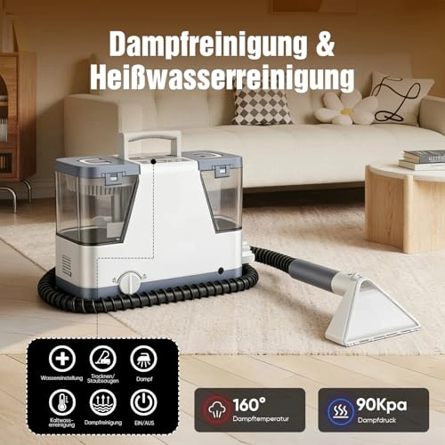 Fabric Injector Extractor Cleaner - 2500 W