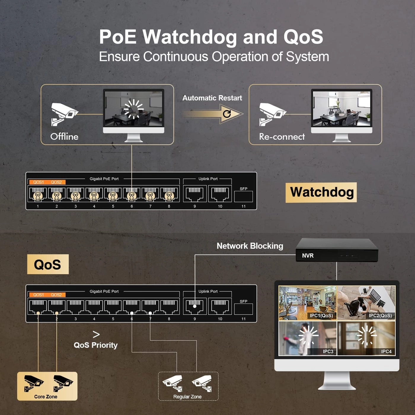 Ethernet Switch 11-ports