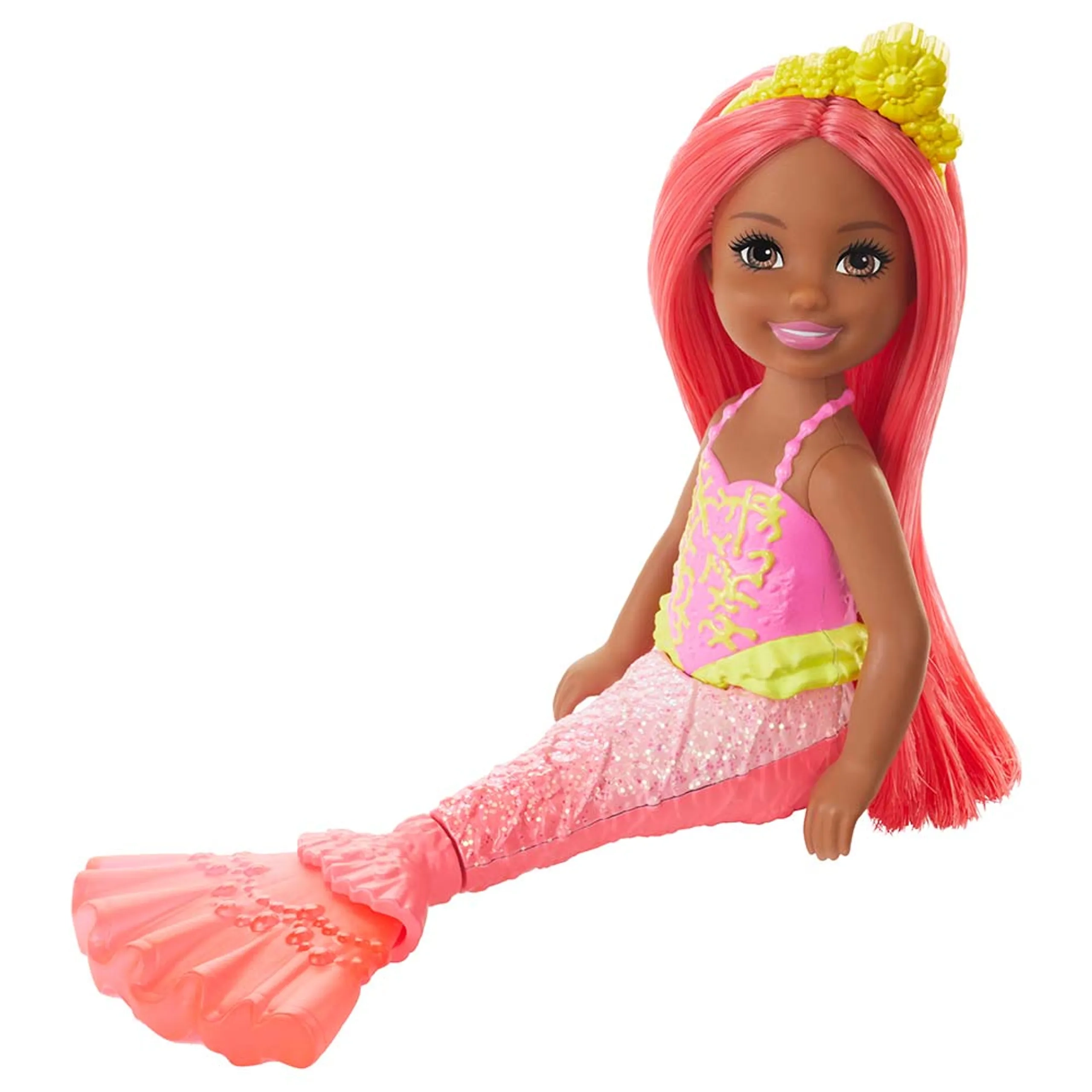 Barbie Dreamtopia Chelsea Mermaid Doll - 6.5-Inch Multicolor Ages 3+