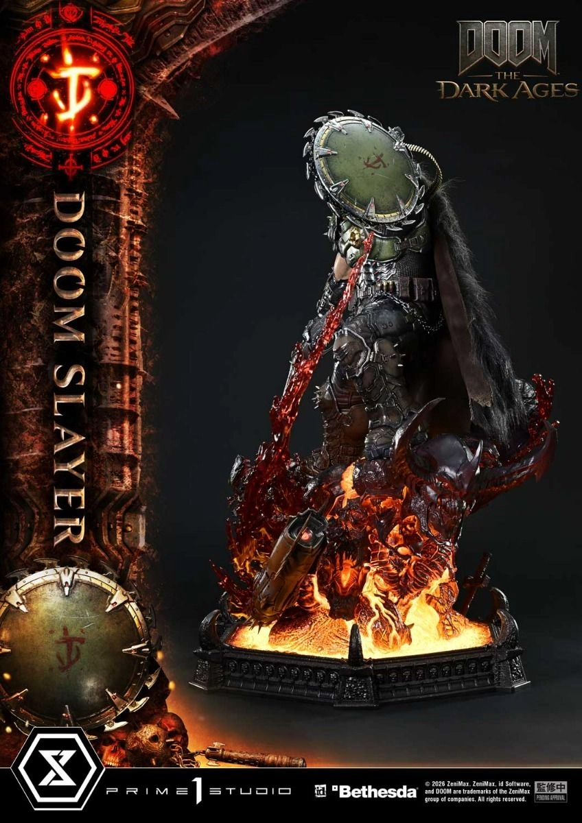 Ultimate Premium Masterline Doom: The Dark Ages Doom Slayer Statue